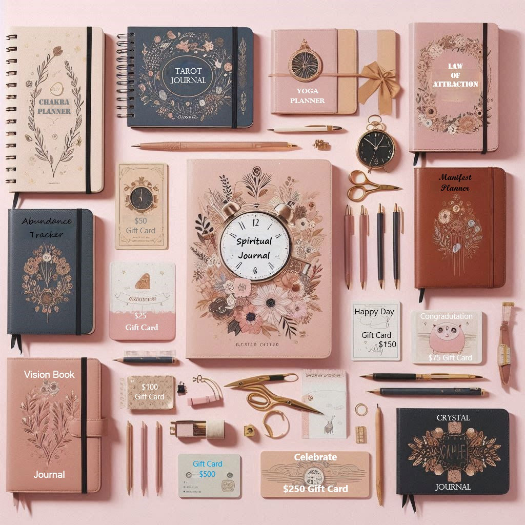 Journals, Planners, & Gift Cards: Organized and Inspired