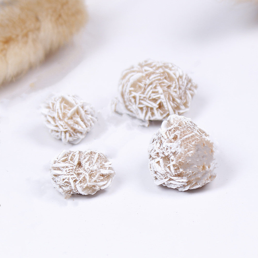 Natural Crystal Mineral Standard Desert Rose Mineral Rough Stone Teaching Specimen Power Stone Home Furnishing Stone Decoration