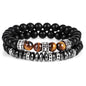 Micro-inlaid Zircon Cylindrical Copper Jewelry Men's Suit Bracelet