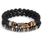 Micro-inlaid Zircon Cylindrical Copper Jewelry Men's Suit Bracelet